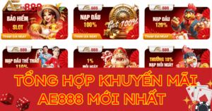 Tổng hợp khuyến mãi AE888 mới nhất hiện nay 