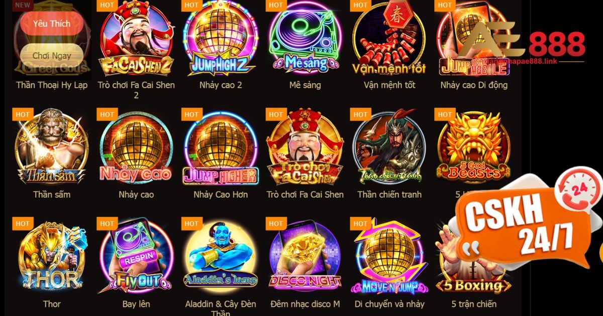 Về game quay thưởng Nổ Hũ AE888